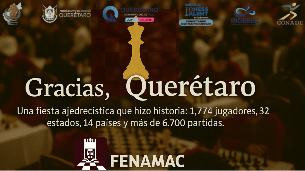 Éxito Histórico: LXX Campeonato Nacional Abierto Mexicano de Ajedrez ...