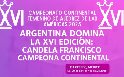 Boletín No. 6 – XVI Campeonato Continental Femenino 2025