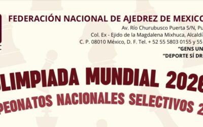 Rumbo a la Olimpiada Mundial 2026: Torneos Selectivos Nacionales 2025