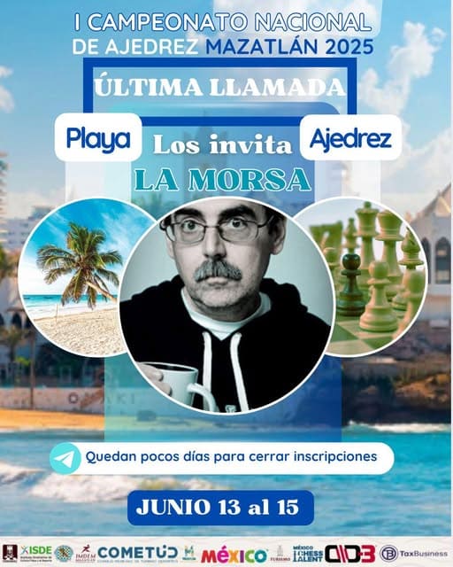 Última llamada I Campeonato Nacional Mazatlán 2025
