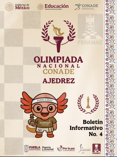 Resultados Olimpiada Nacional de Ajedrez 2025 Rondas 4 y 5 | Día 3