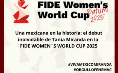 Tania Miranda en la FIDE WOMEN ́S WORLD CUP 2025