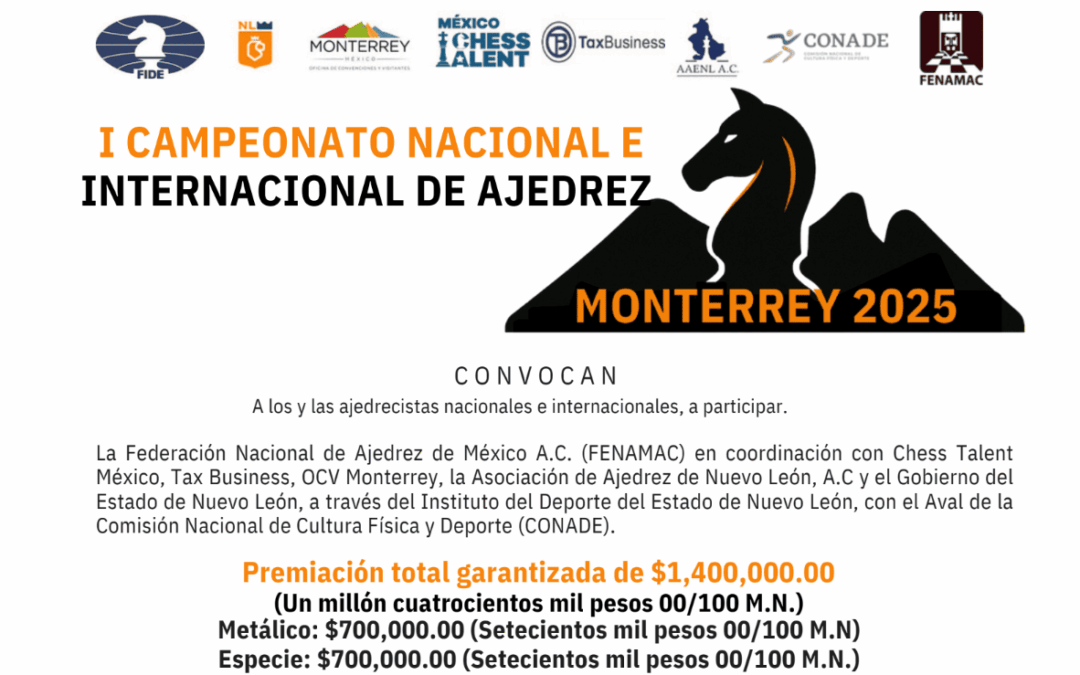 ¡Último Día! Tarifa de Preinscripción para Monterrey 2025