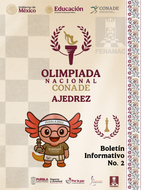 Resultados Ronda 2 Olimpiada Nacional de Ajedrez 2025 | Día 1