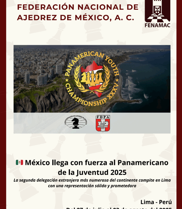 Boletin 1 Panamericano de la Juventud 2025