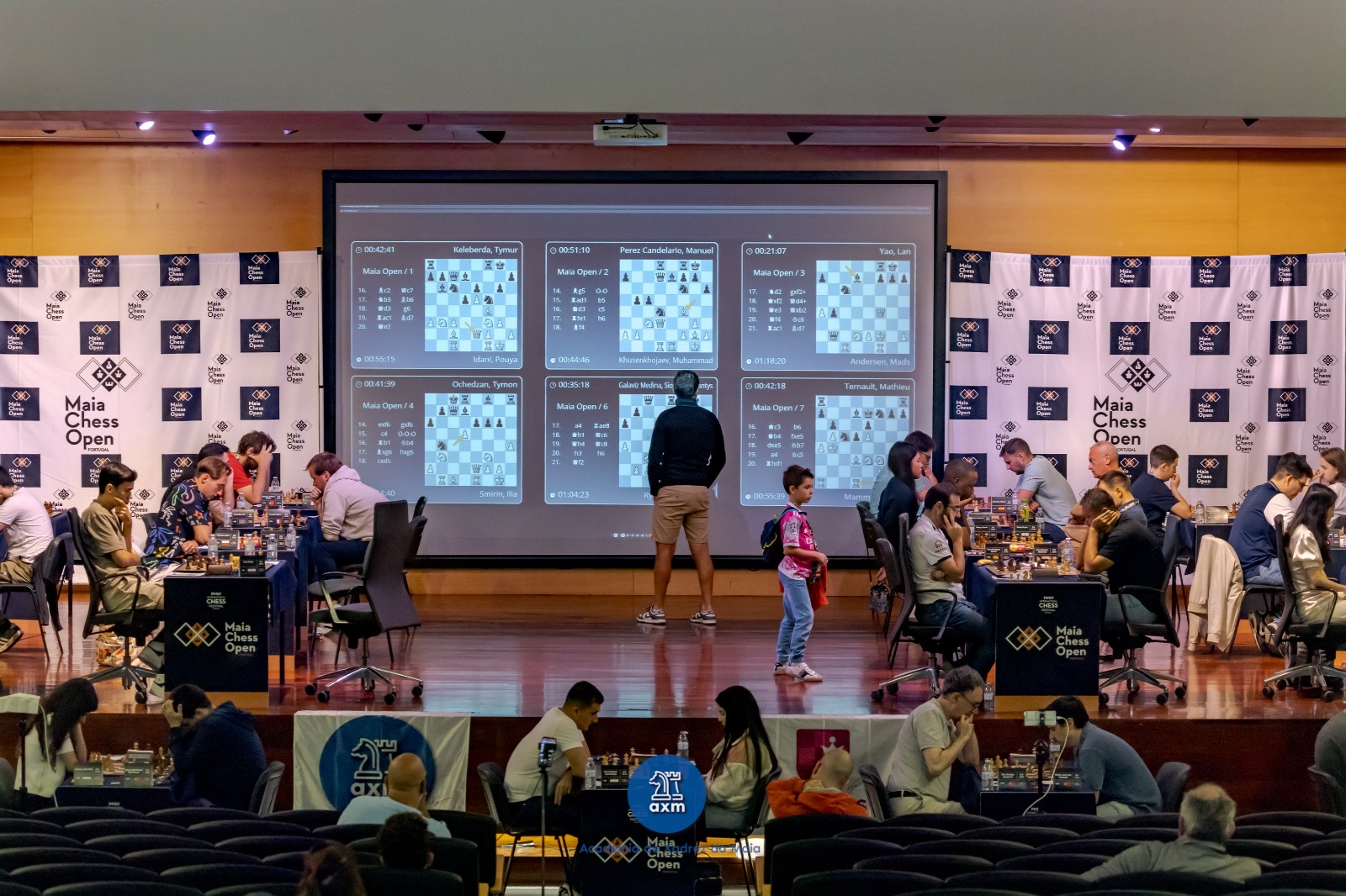Ambiente del Maia Chess Festival