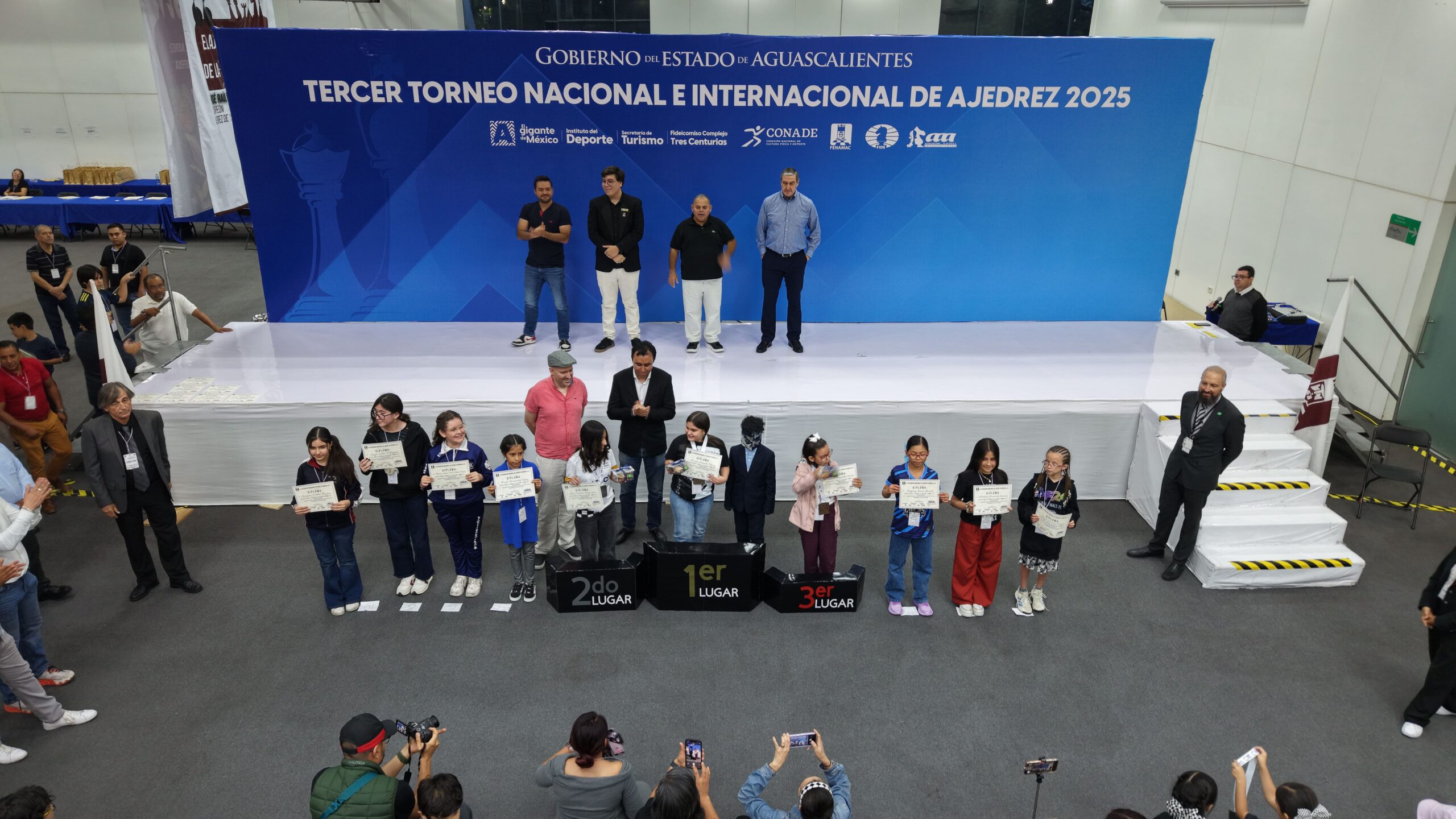 Premiación Sub-11 Femenil