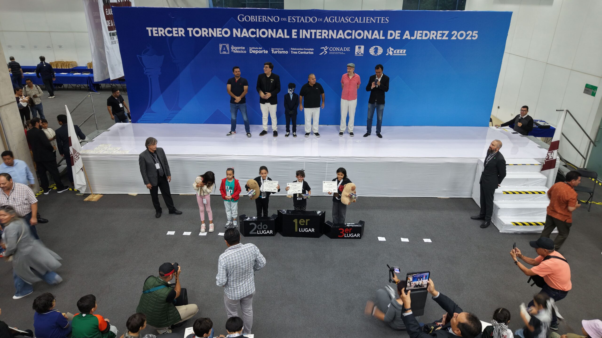 Premiación Sub-09 Femenil