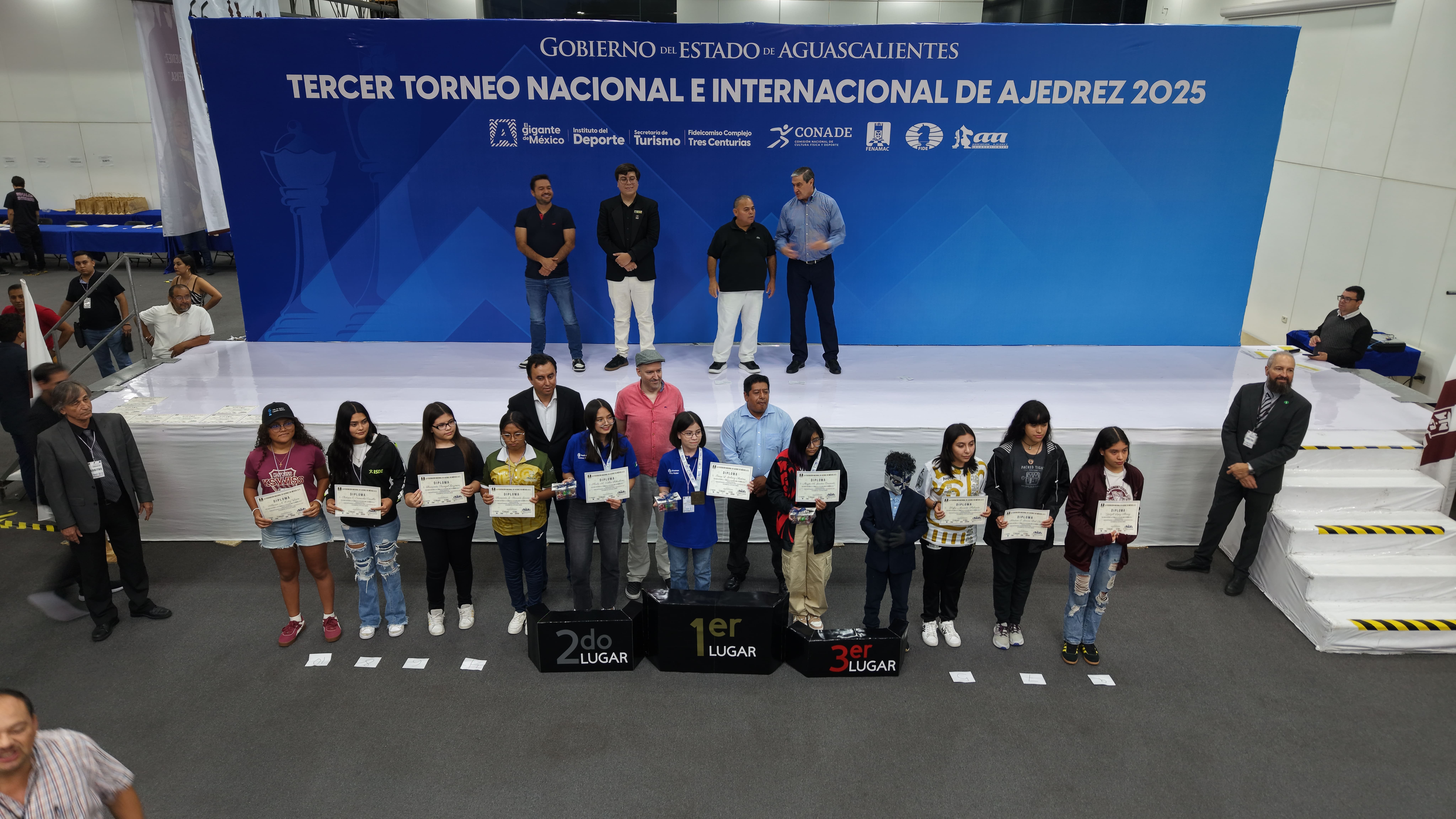 Premiación Sub-13 Femenil