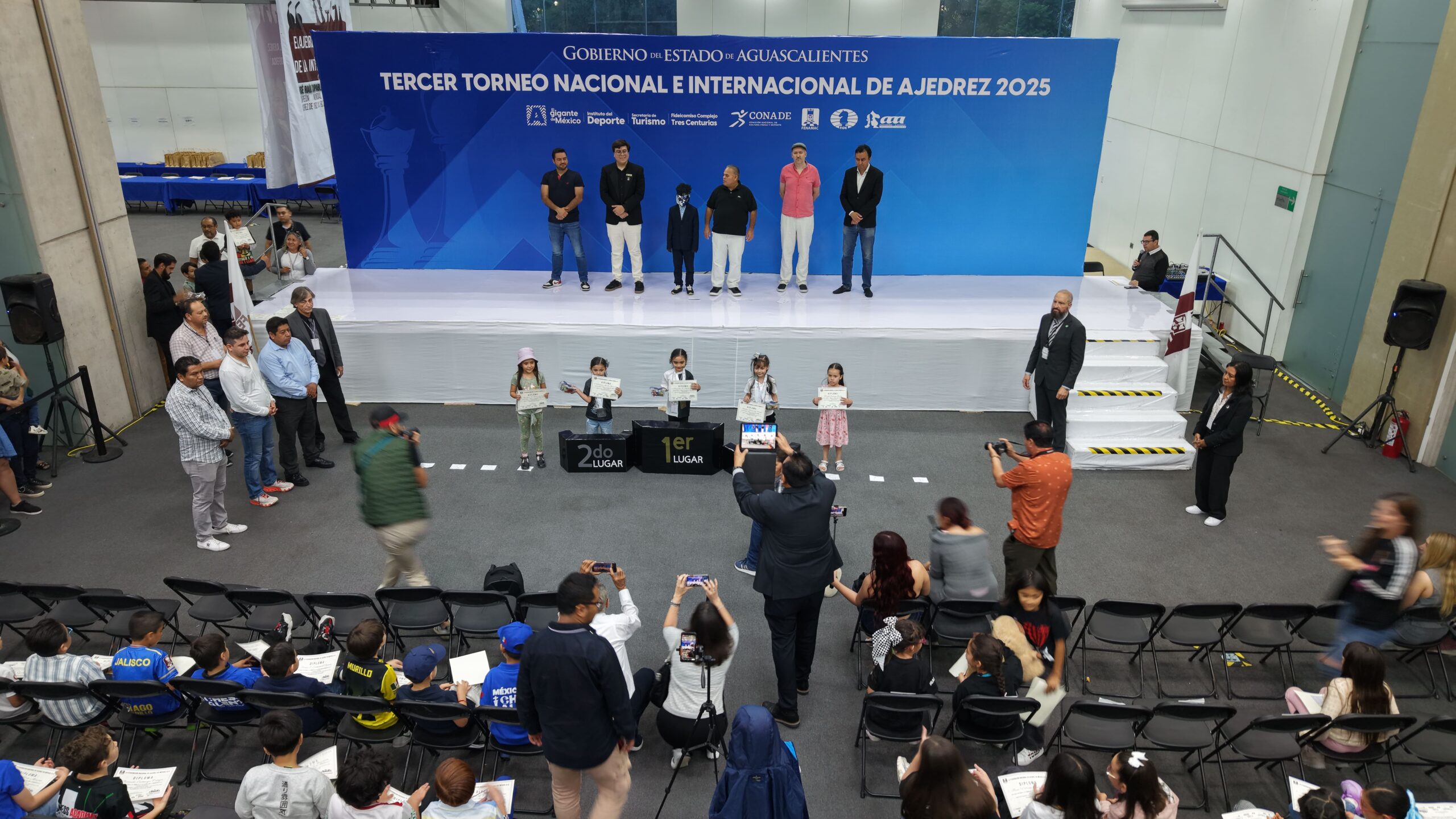 Premiación Sub-7 Femenil