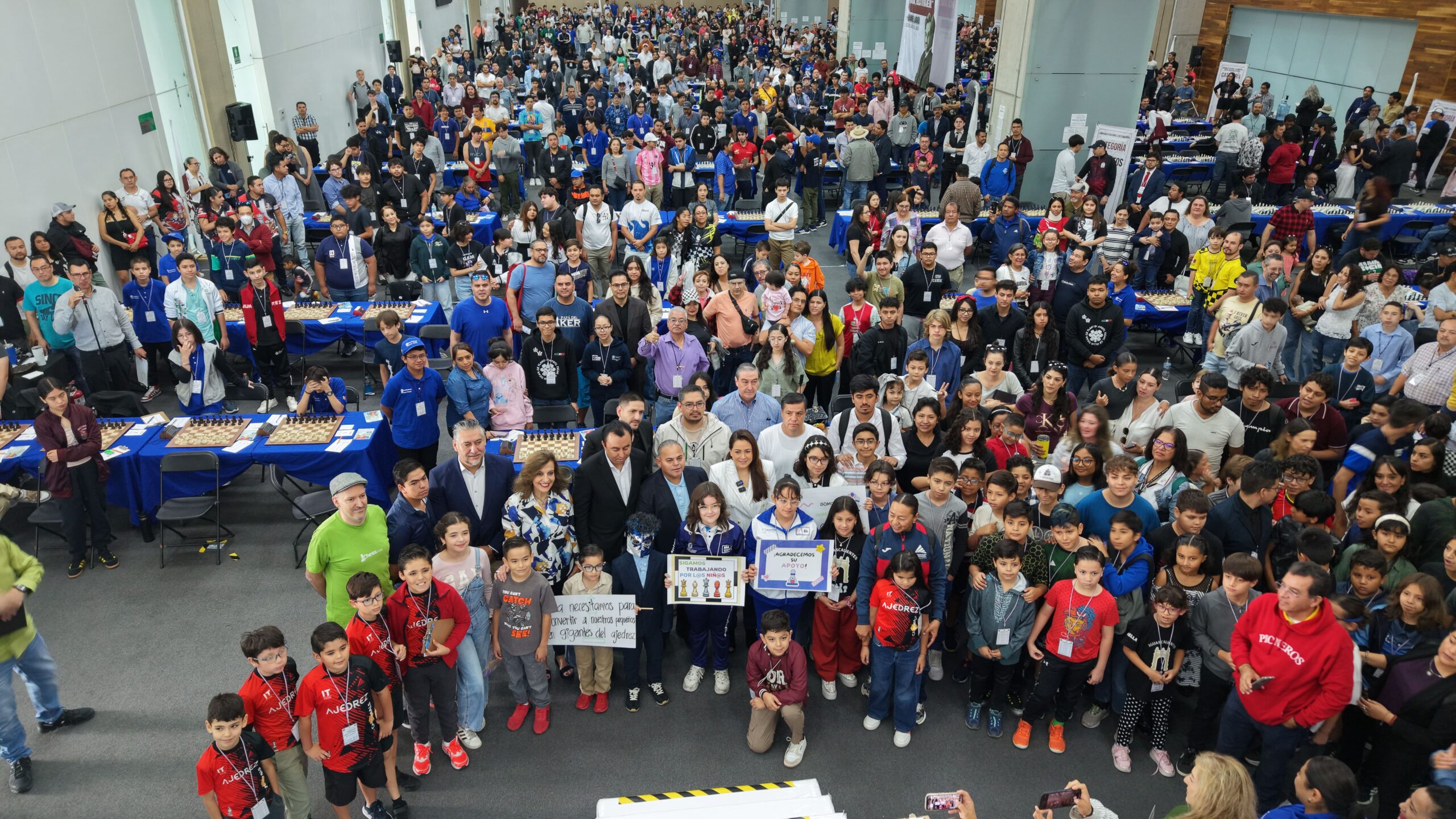 Visita de la Gobernadora en la última ronda