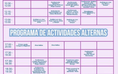 Programa de actividades Tercera Edición “Aguascalientes 2025”
