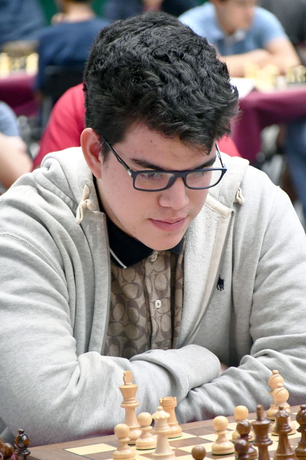 IM Sion Galaviz Medina en el torneo