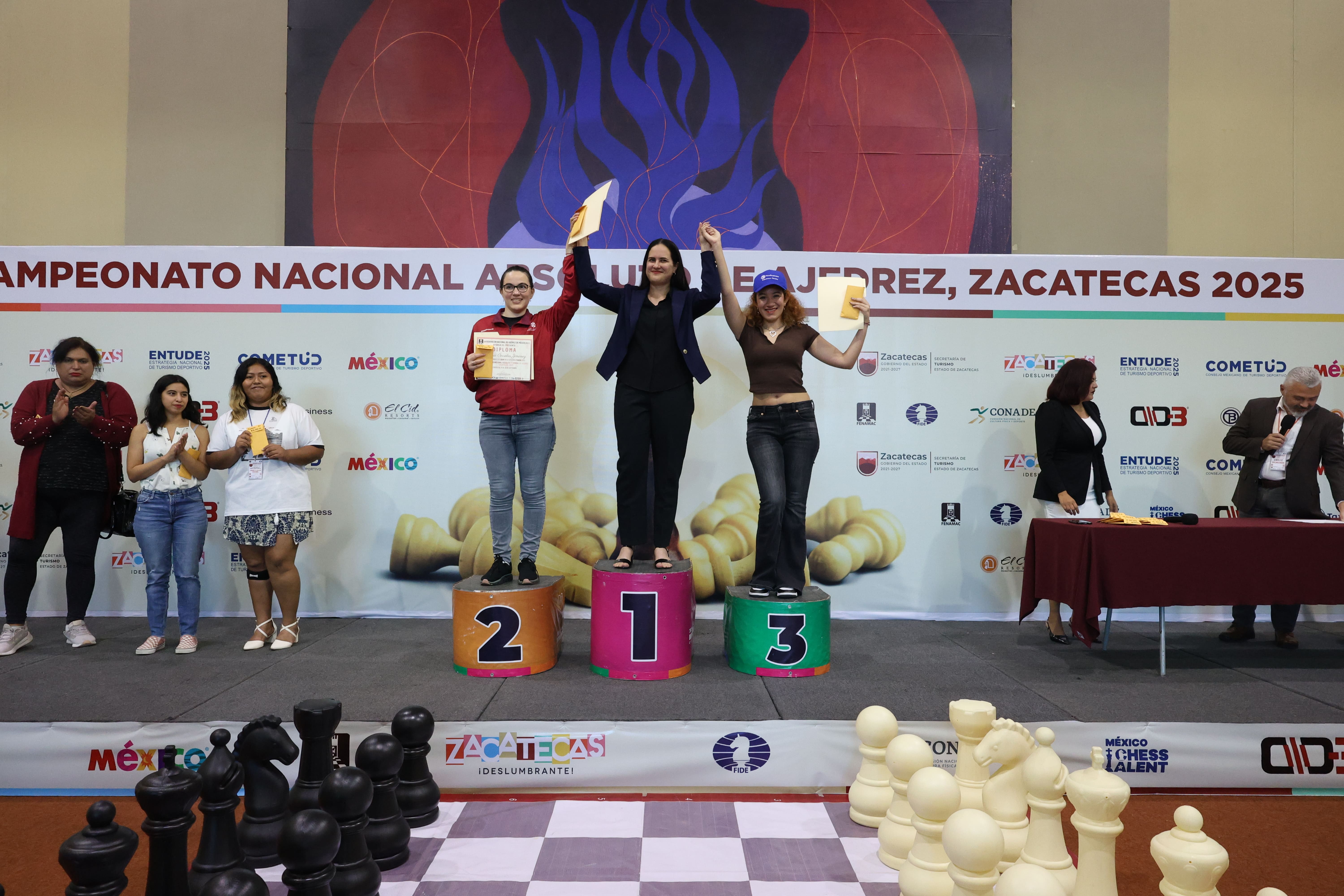 Podio Categoría Femenil