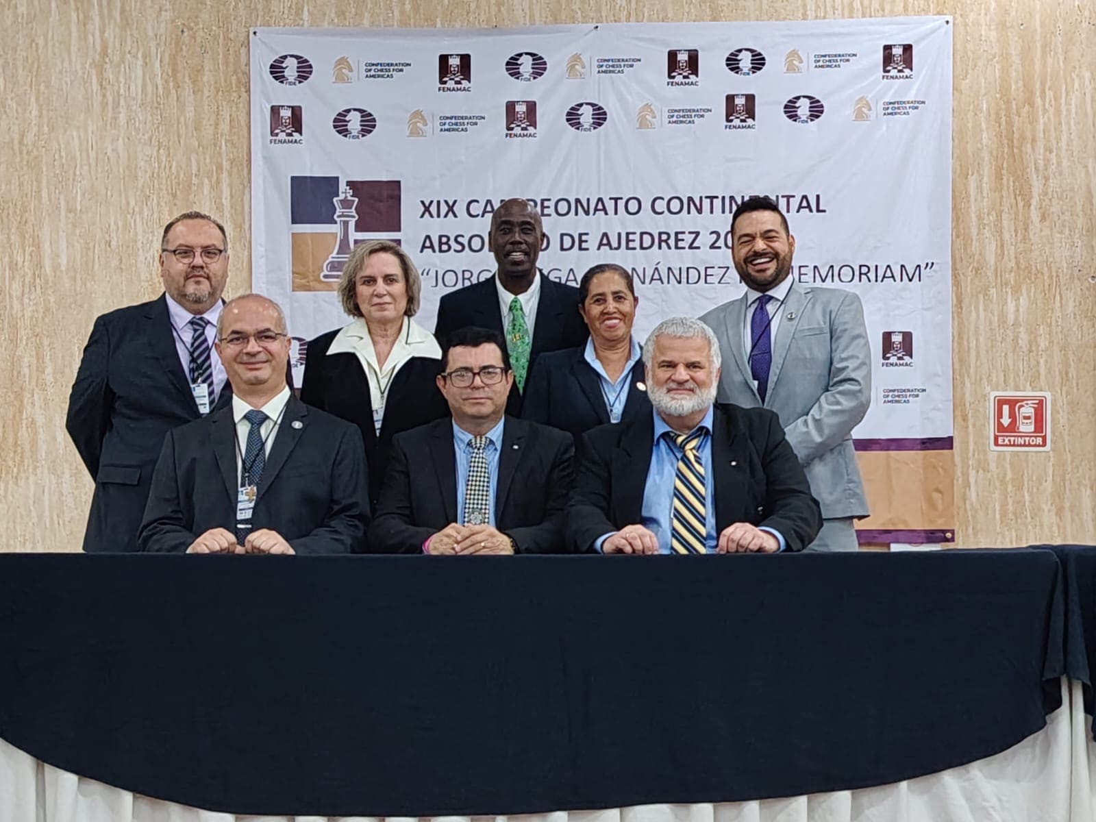 Árbitros del XIX Campeonato Continental Absoluto 2026