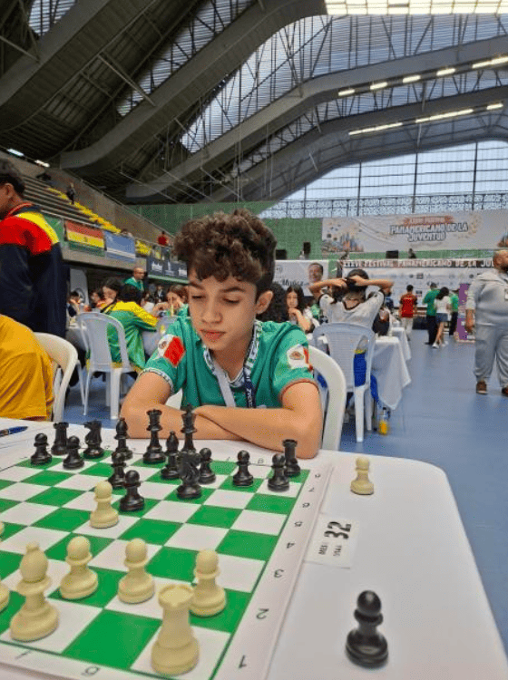 CM Jesús Daniel Díaz Guerrero — Sub-14 Absoluta invicto con 4.5 puntos en el Festival Panamericano Medellín 2026