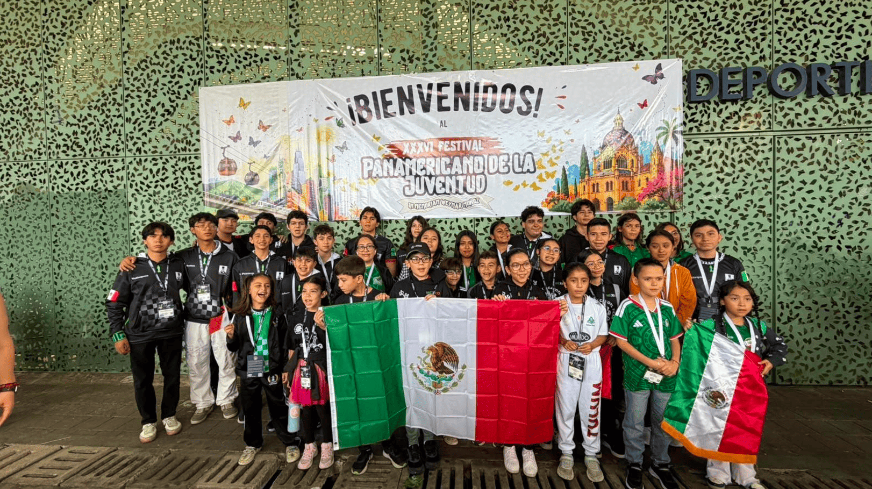 Delegación mexicana en el XXXVI Festival Panamericano de la Juventud de Ajedrez Medellín 2026