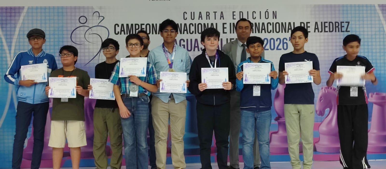 Premiación IV Campeonato Ajedrez Aguascalientes 2026