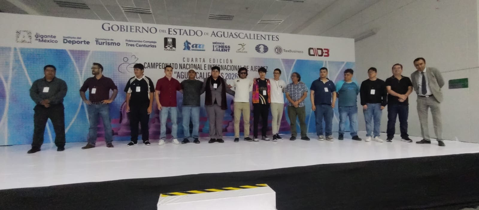 Premiación IV Campeonato Ajedrez Aguascalientes 2026