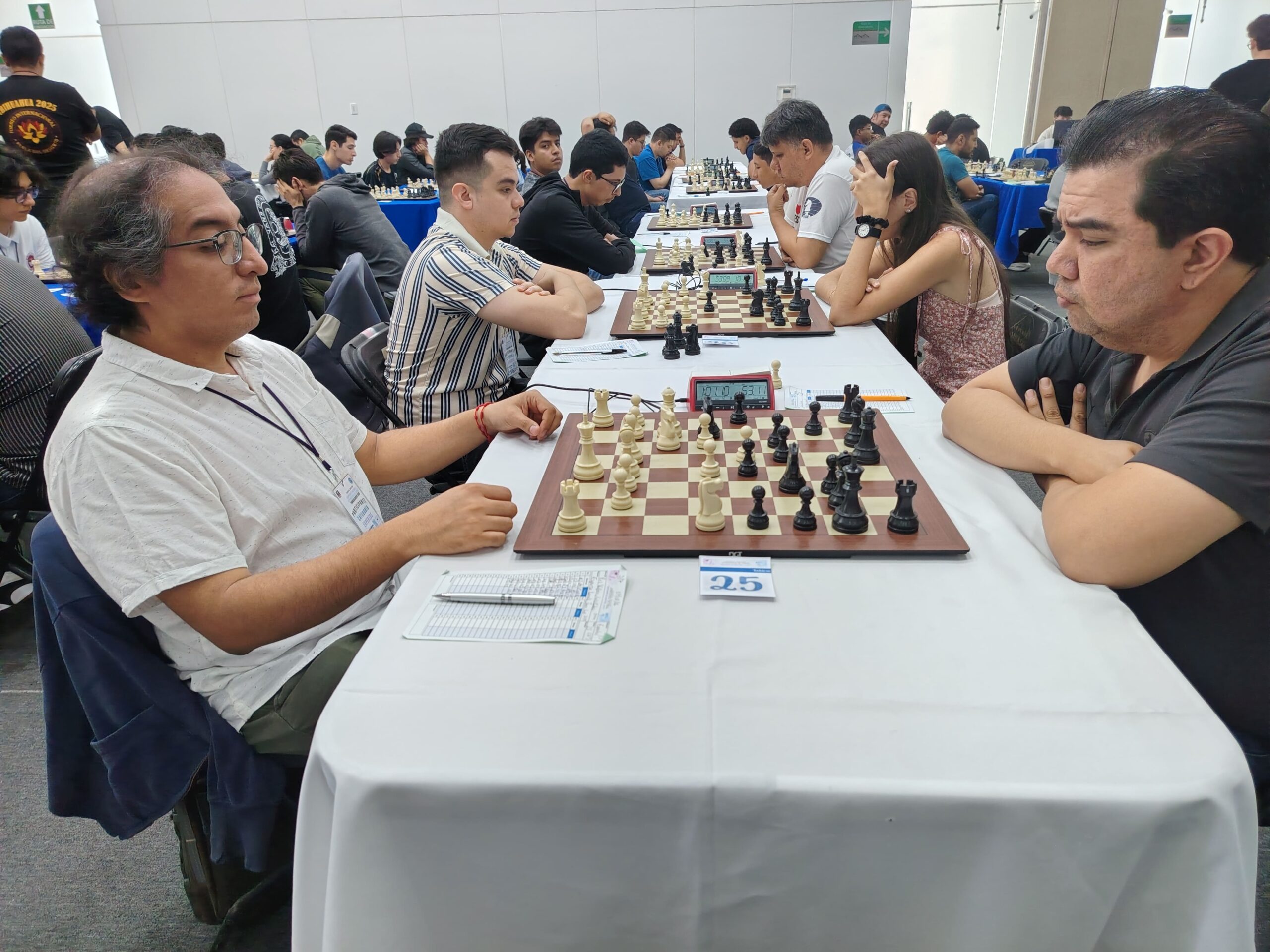 Primeras mesas de las categorías Expertos, Avanzados y Aficionados Aguascalientes 2026