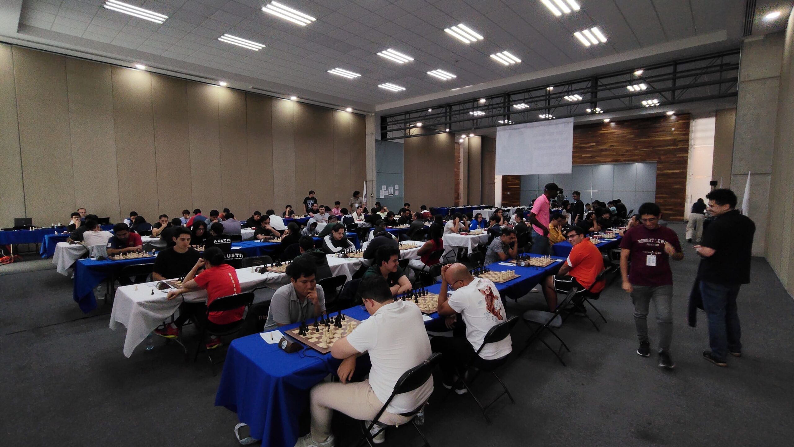 Sala de juego principal IV Campeonato Nacional e Internacional Ajedrez Aguascalientes 2026