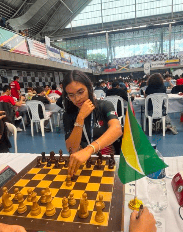 WFM Lily Jeanette Duarte Cramer — líder provisional Sub-16 Femenil en el Festival Panamericano de la Juventud Medellín 2026
