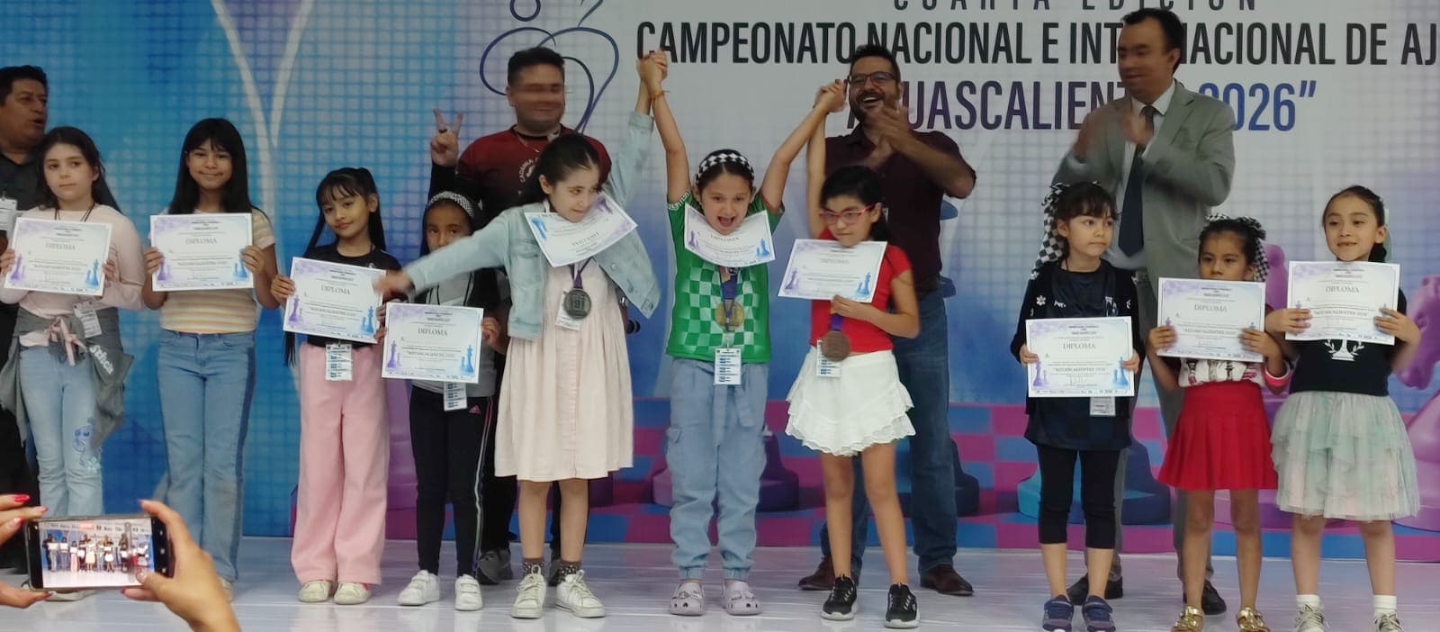 Premiación IV Campeonato Ajedrez Aguascalientes 2026