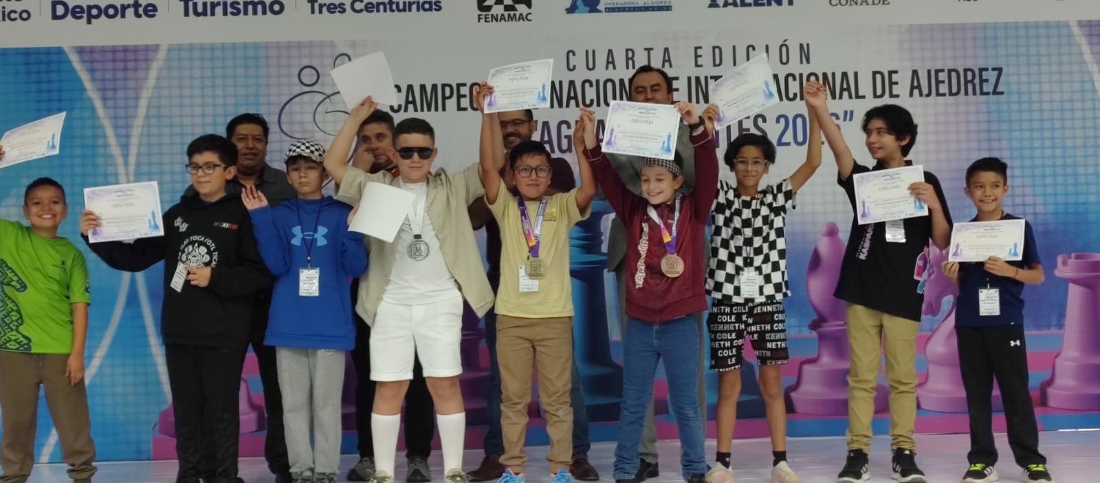 Premiación IV Campeonato Ajedrez Aguascalientes 2026