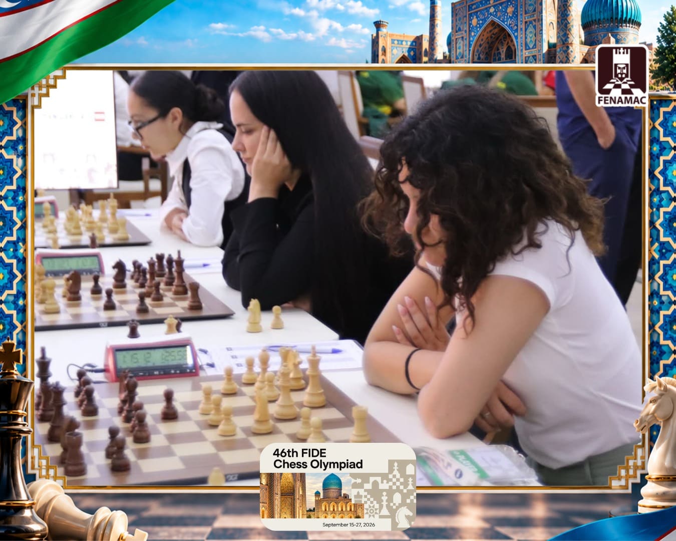 Selección Femenil de México en la 46ª Olimpiada Mundial de Ajedrez FIDE, Samarcanda 2026